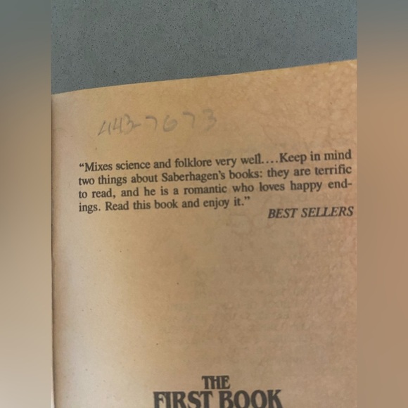 Vintage Paperback Novels Lost Swords Series Fantasy bookset of 4 Fred Saberhagen - Picture 11 of 14